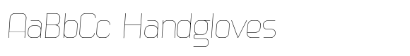 Hogira V2 Thin Italic font sample