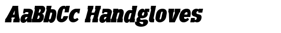 Gatron Black Semi Condensed Italic image