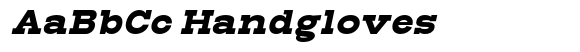 Aristone Slab Extra Bold Extra Exp Italic image
