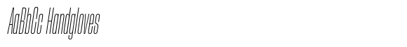 Herokid Italic Thin Ultra Condensed image