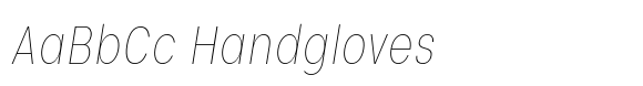 Nominee Thin Condensed Italic image