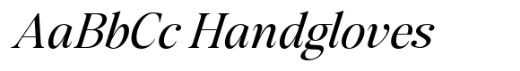 The Kayla Editorial Italic image