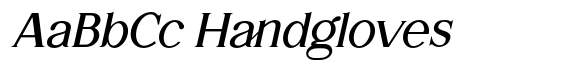 Wirangi Italic font sample