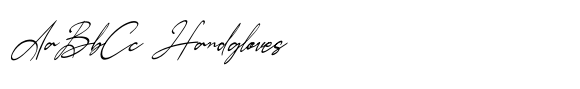 Bestway Signature Italic font sample