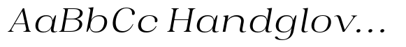 Juligraf Serif Light Exp Italic image