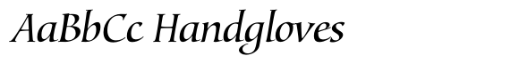Lorenzo Light Italic font sample