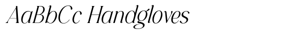 More Hilton Italic font sample