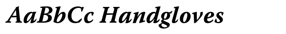 Warnock Pro Bold Italic Caption image