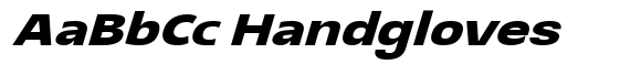 Glorytalk Sans Soft Extra Bold Italic Semi Expanded image