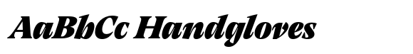 Thermal Black Headline Italic image
