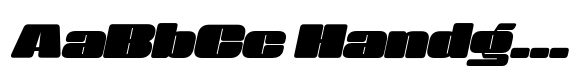 Sneakers Max 200 Bold Oblique font sample