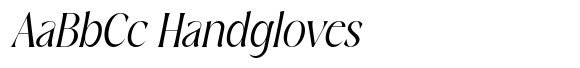 Beaquel Italic font sample
