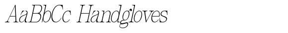 Giantrick Thin Condensed Slanted image