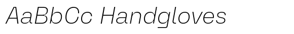 Anthine Extra Light Italic image