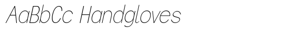 Flova Thin Condensed Italic image