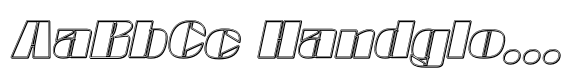 Valenroy Oblique Outline Shadow image