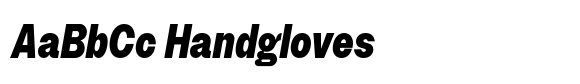 Booster Narrow Extrabold Italic font sample