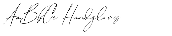 Blue Signature Italic image