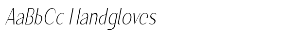 Granvia Ultra Thin Italic Extra Condensed image