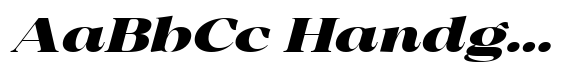 Mugnelis Black Expanded Italic image
