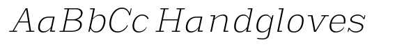 Scolver Extra Light Italic image