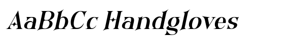 Qilavoen Fangem Italic font sample