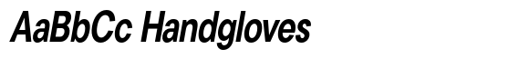 Cavren Condensed Bold Slanted image