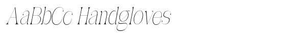 Awesome Gulgina Thin Extra Condensed Slanted image