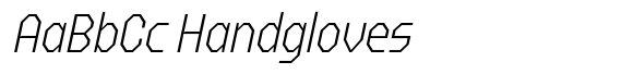 FX Gerundal Extra Light Italic font sample