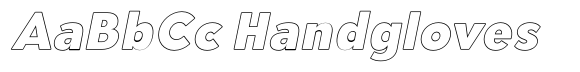 Aukim II Outline Extra Bold Italic image