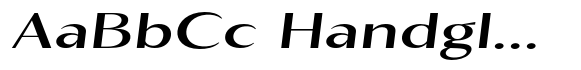 Kenisya Extra Expanded Italic image