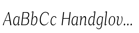Rema Monde Light Condensed Italic image