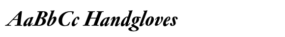 Garamond Now Headline Extra Bold Italic image