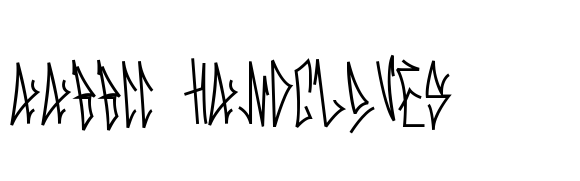 Skinny Street  Medium font sample