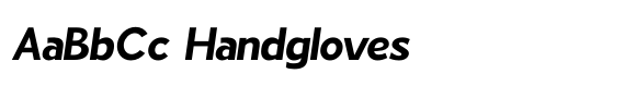 Gilleto Sans BoldOblique image