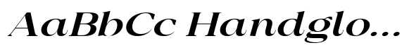 Mugnelis Medium Expanded Italic image