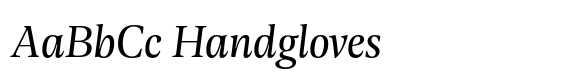 Geller Headline Regular Italic image