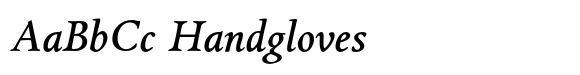 Griffo Classico Std Bold Italic image