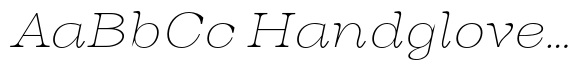 Auralic Thin High Italic image