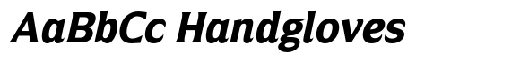 Nunda Dela Bold Italic image