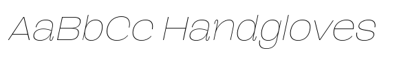 Marolupida Thin Italic image