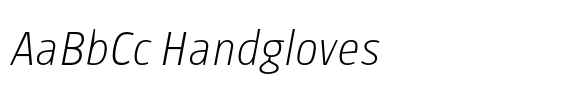 Chaco Thin Italic image
