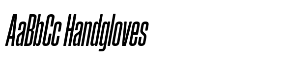 Tallica Italic font sample