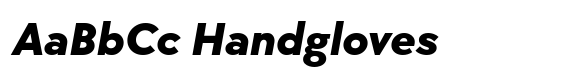 TT Chocolates ExtraBold Italic image