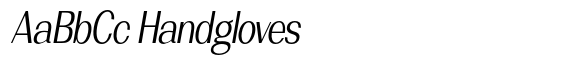 Morenta Slanted Condensed image