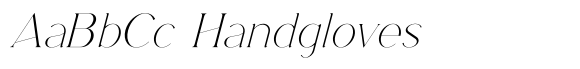 Noceur Italic font sample