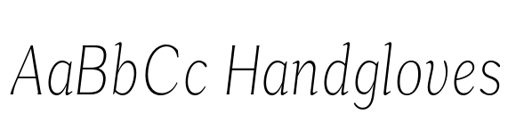 Rema Monde Extra Light Condensed Italic image