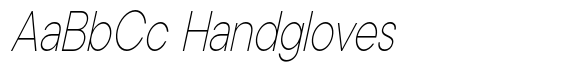 Noverion Sans Thin Slanted Condensed image