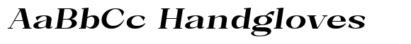 Bleshil Bold Expanded Slant image