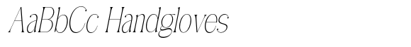 Galmiten Semi Serif Extra Light Condensed Slanted image